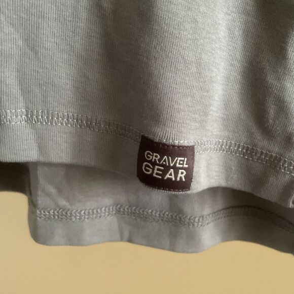 Gravel Gear SS Teflon Slate Green Pocket Tee Shirt Mens Size Large - Picture 2 of 11